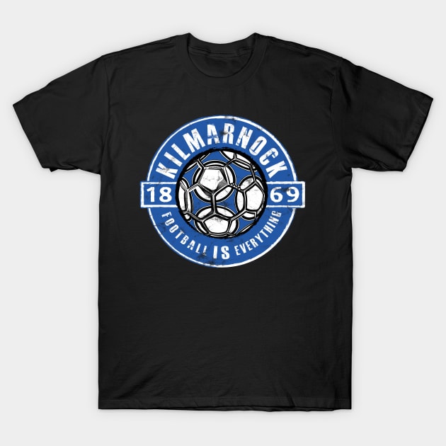 Football Is Everything - Kilmarnock Vintage T-Shirt by FOOTBALL IS EVERYTHING